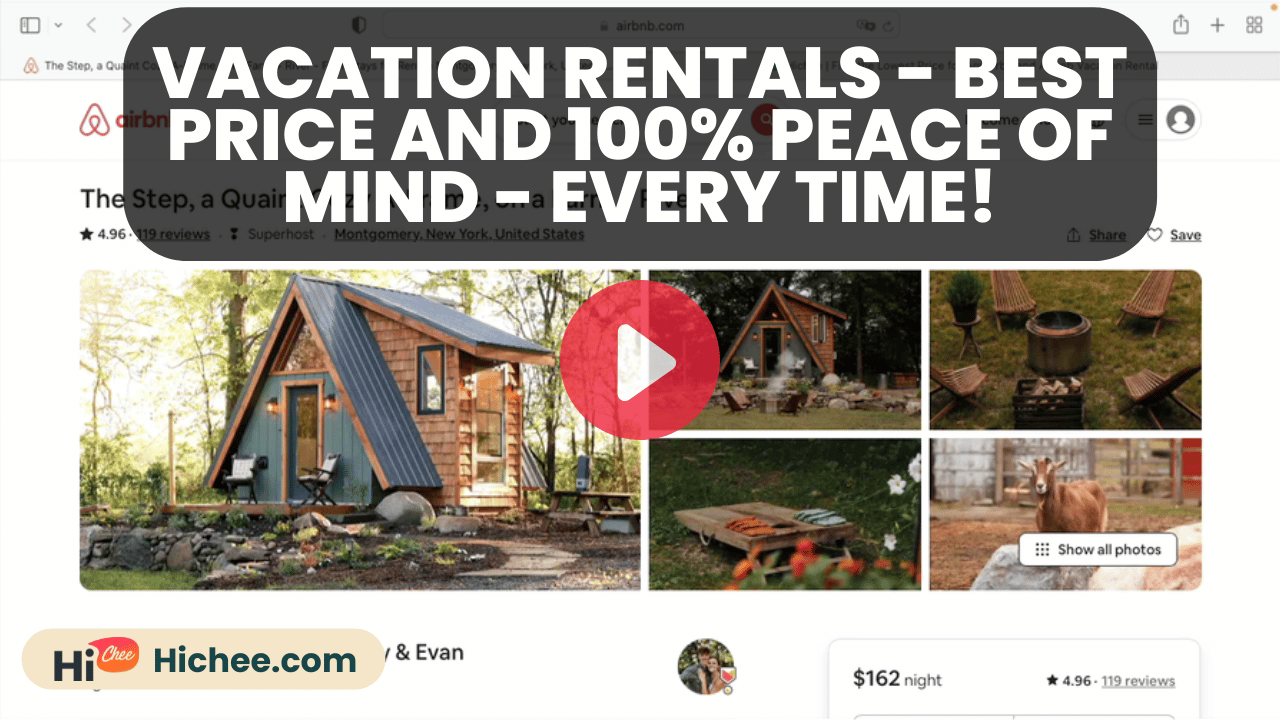 Vacation Rentals - Best Price And 100% Peace Of Mind Every Time