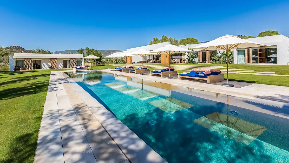 Refreshing oasis under the sun.