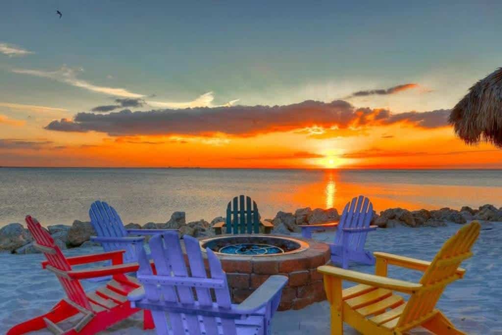 Beachfront Airbnb Tampa Condo - Full condo with a great view of Tampa Bay.