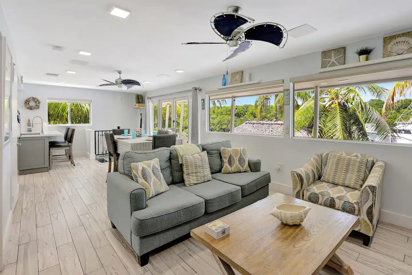 The house is fully-renovated with spacious living area.
