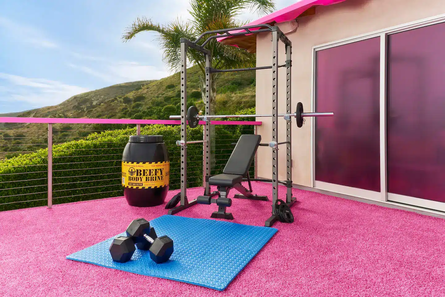 We also have a gym for more Ken-ergy!