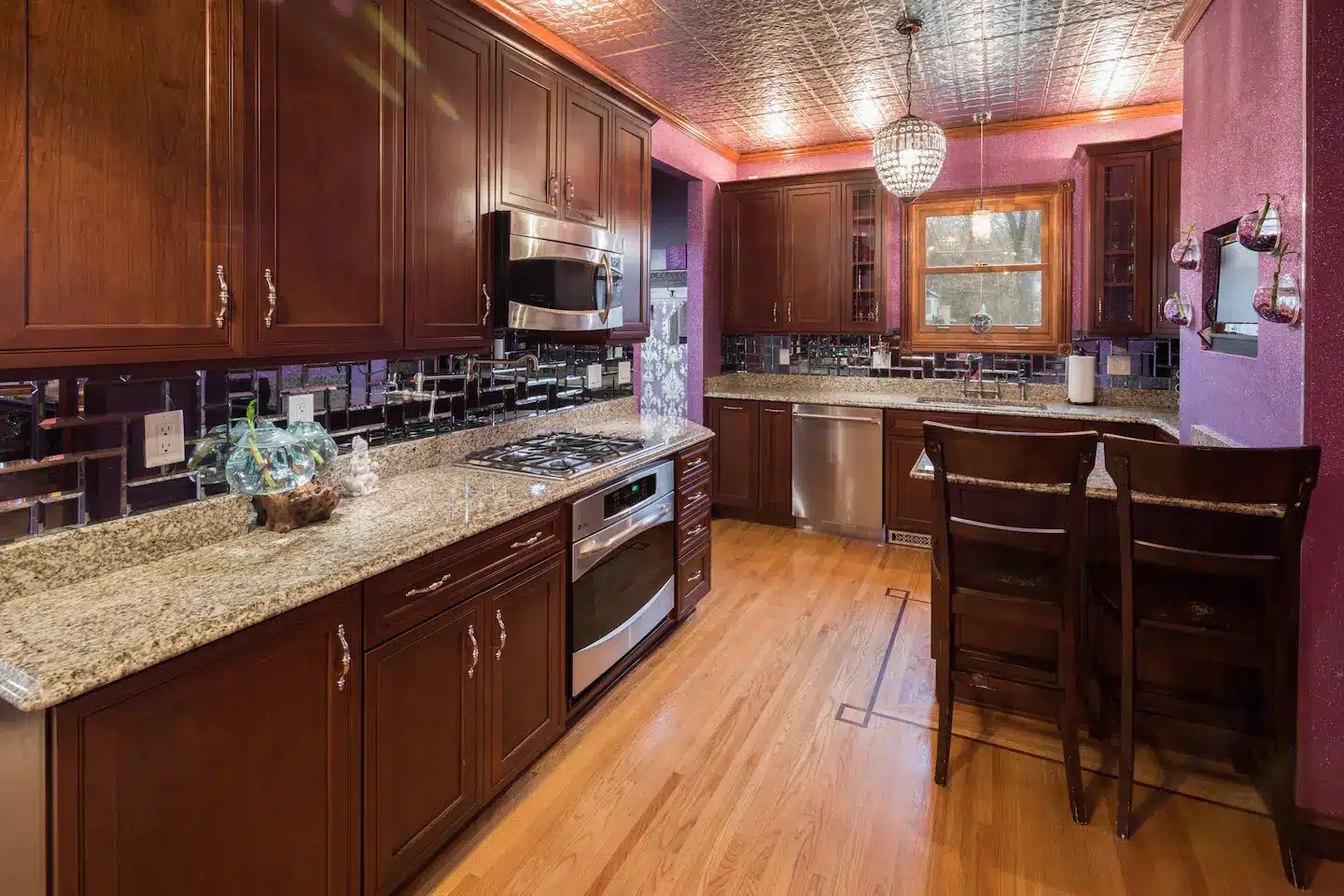 Kitchen is stocked with everything you can ask for!