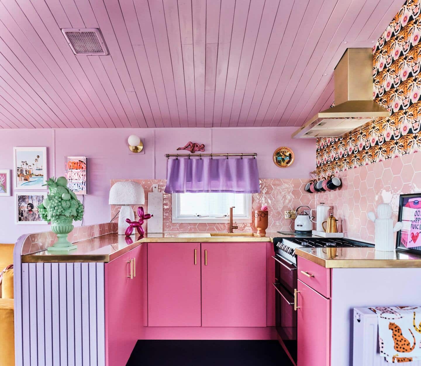 Well-stocked kitchen