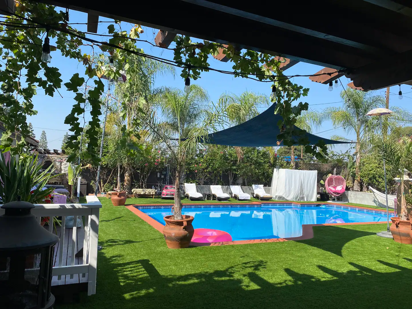 Enjoy a restful day or night as you relax in one of the multiple loungers and daybeds.