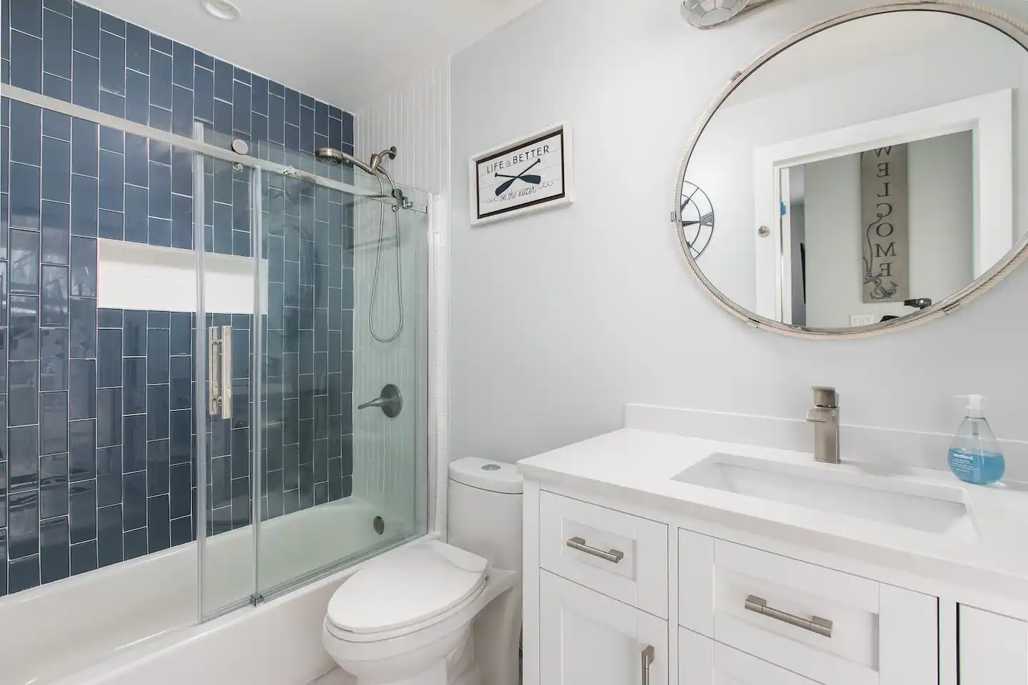 Every room has their own bathroom